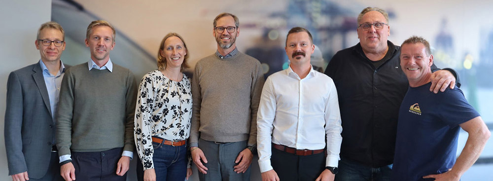 Andreas Koch, Trafag; Johannes Zetterblom, Trafag; Malin Giselsson, Gomero; Pär Gustafsson, Regal; Maximilian Grudin, Regal; Jan-Eric Nilsson, Gomero; Jasper Spencer, Gomero (left to right)