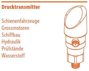 Grafik: Drucktransmitter von Trafag
