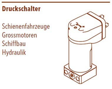 Grafik: Druckschalter von Trafag