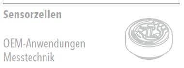 Grafik: Sensorzellen von Trafag