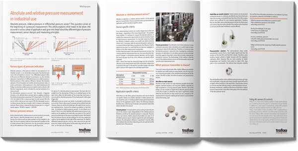 Whitepaper "Absolute and relative pressure measurement in industrial use"