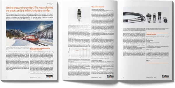 Whitepaper "Venting pressure transmitters? The reasons behind the process and the technical solutions on offer"