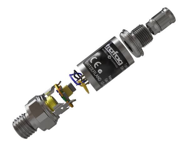 Cover of whitepaper "Absolute electronic insulating gas density measurement based on the oscillating quartz principle"