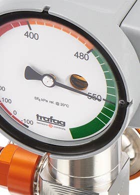 Gas density monitoring